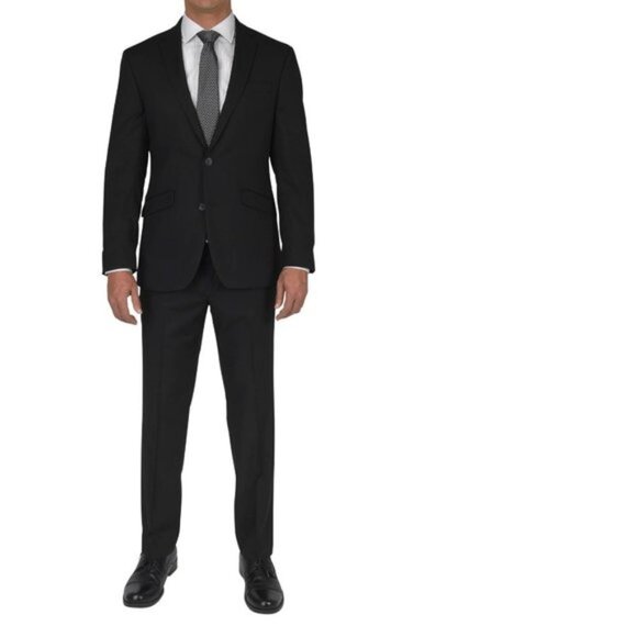 Kenneth Cole Reaction Techni-Cole Slim Fit Pants - Picture 1 of 7